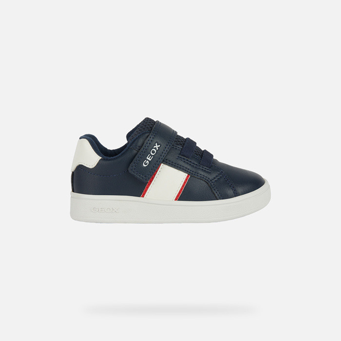 Sneakers with straps ECLYPER TODDLER Navy/Red | GEOX