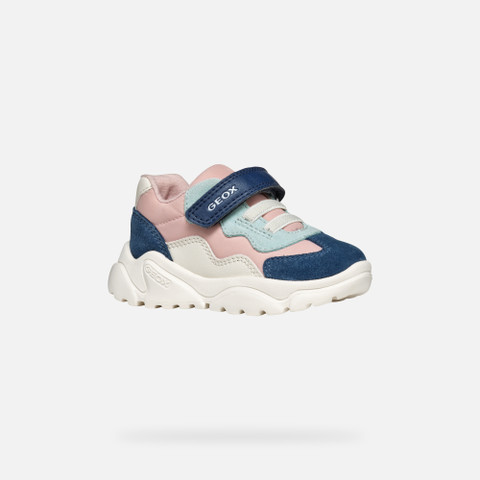 Geox® CIUFCIUF: Baby's rose Low Top Sneakers | Geox®