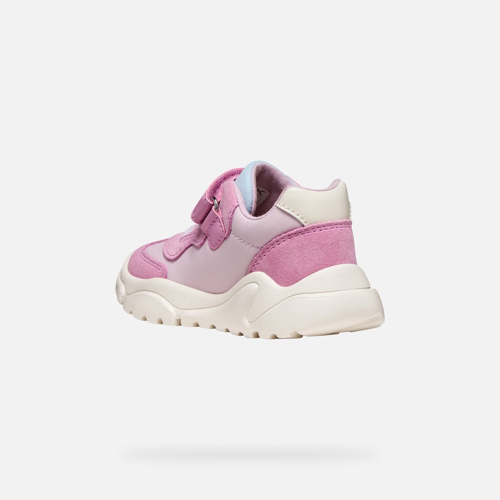 Velcro shoes CIUFCIUF BABY Pink/Light sky - image number 3 | GEOX