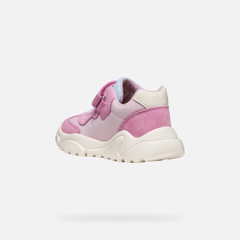 Velcro shoes CIUFCIUF BABY Pink/Light sky - image number 3 | GEOX