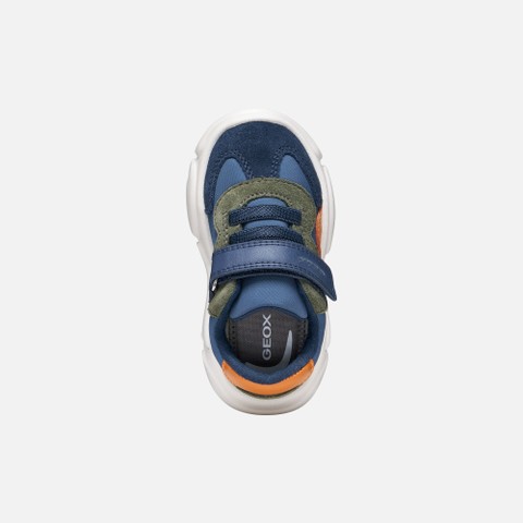 Velcro shoes CIUFCIUF BABY Light Navy/Orange - image number 5 | GEOX