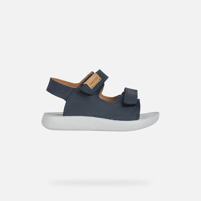 Sandals with straps SANDAL LIGHTFLOPPY BABY Navy | GEOX