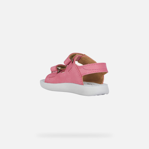 sandals with straps SANDAL LIGHTFLOPPY BABY Fuchsia - image number 3 | GEOX