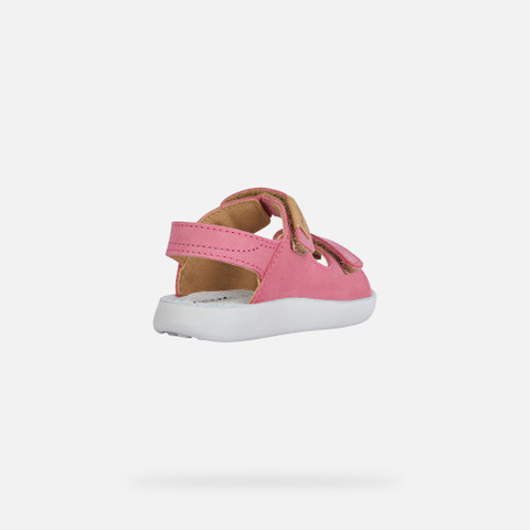 sandals with straps SANDAL LIGHTFLOPPY BABY Fuchsia - image number 4 | GEOX