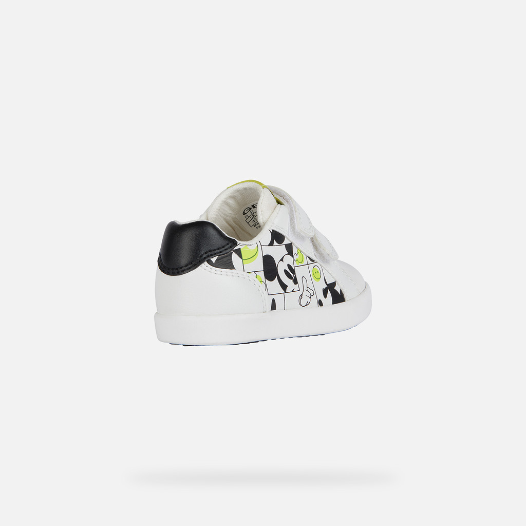Geox® KILWI: Baby's white Sneakers Mickey Mouse | Geox® DISNEY