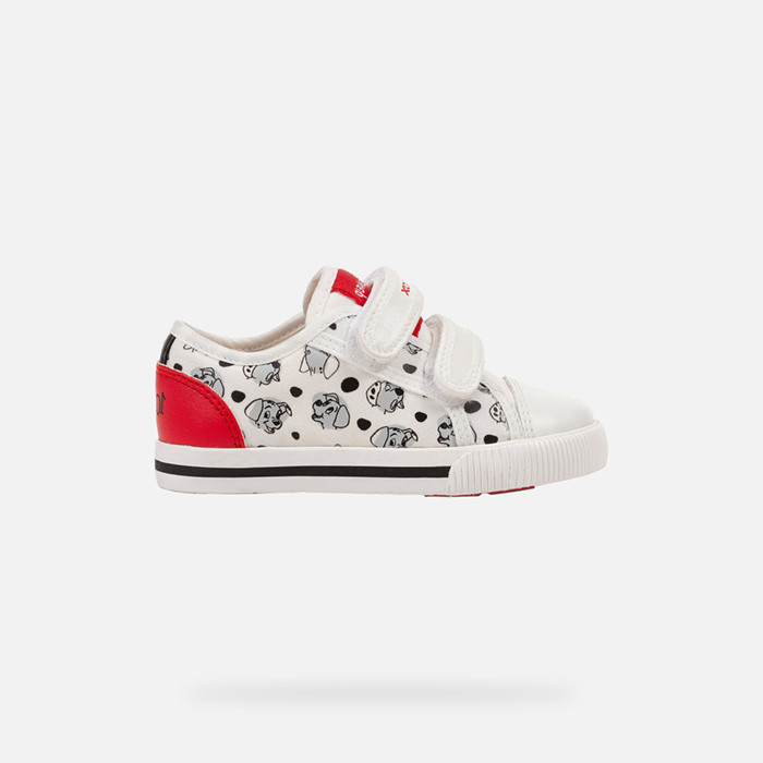 One hundred and one dalmatians KILWI BABY White/Red | GEOX