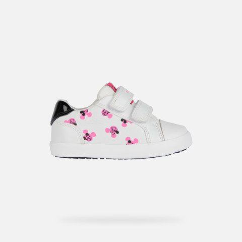 Minnie KILWI BABY White/Fluo Fuchsia - image number 1 | GEOX