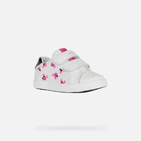 Minnie KILWI BABY White/Fluo Fuchsia - image number 2 | GEOX