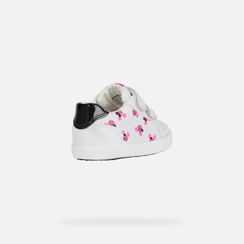 Minnie KILWI BABY White/Fluo Fuchsia - image number 4 | GEOX