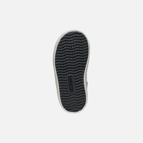 High Top Sneakers GISLI BABY Black/Bordeaux - image number 6 | GEOX