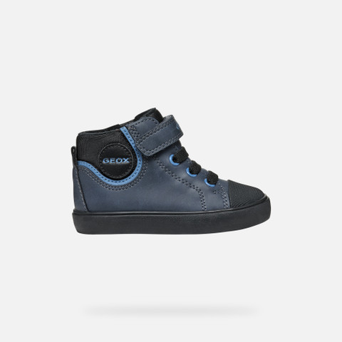 High Top Sneakers GISLI TODDLER BOY Navy/Light Blue - image number 1 | GEOX