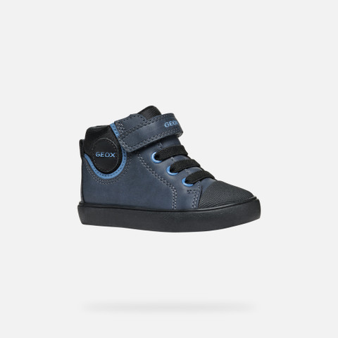 High Top Sneakers GISLI TODDLER BOY Navy/Light Blue - image number 2 | GEOX