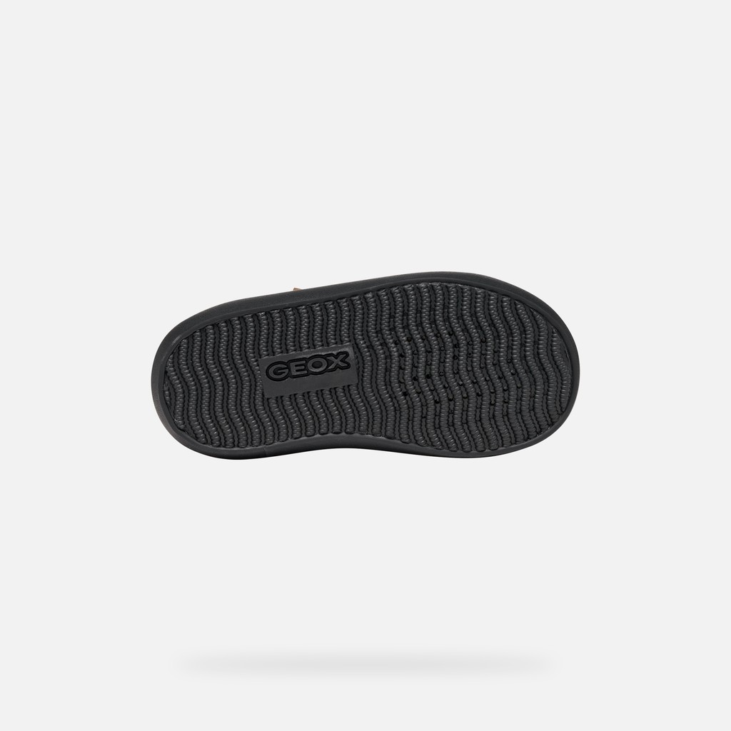 Velcro shoes GISLI TODDLER Brown/Black - image number 6 | GEOX