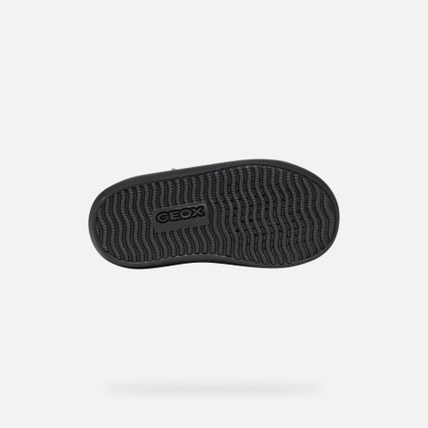 Velcro shoes GISLI TODDLER Brown/Black - image number 6 | GEOX