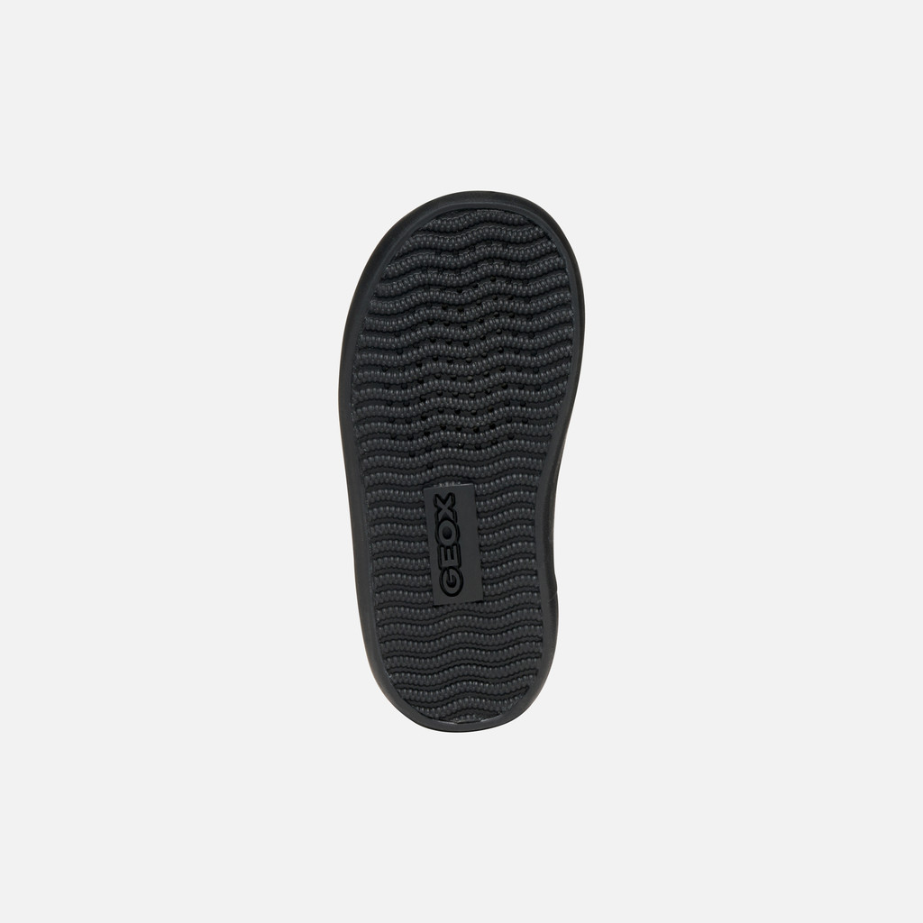 High top sneakers GISLI TODDLER Tobacco/Black - image number 6 | GEOX