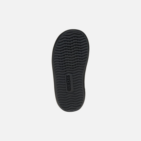 High top sneakers GISLI TODDLER Tobacco/Black - image number 6 | GEOX