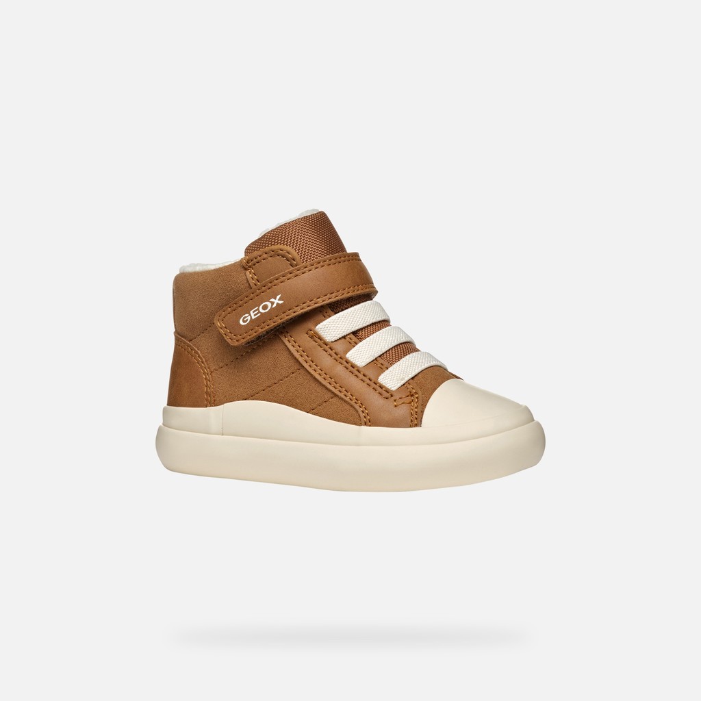 Velcro shoes GISLI BABY Brown - image number 2 | GEOX