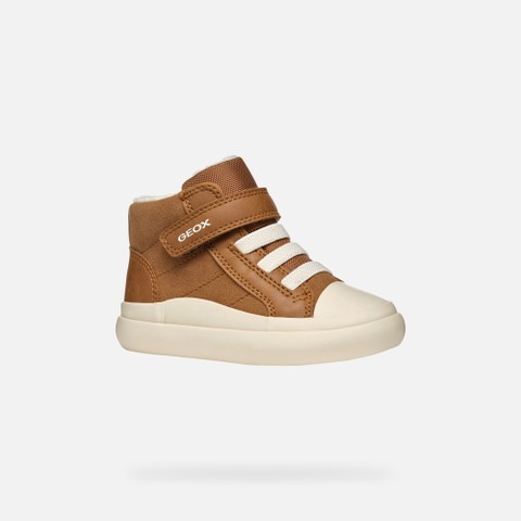 Velcro shoes GISLI BABY Brown - image number 2 | GEOX