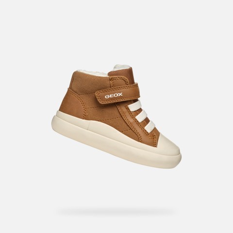 Velcro shoes GISLI BABY Brown | GEOX