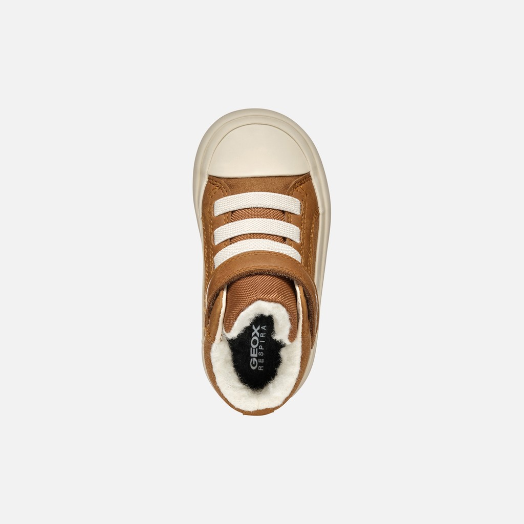 Velcro shoes GISLI BABY Brown - image number 5 | GEOX
