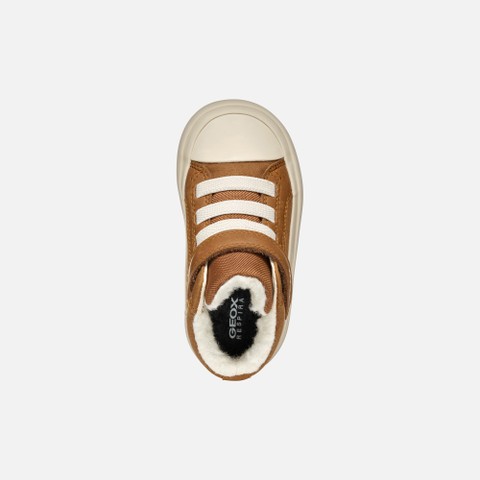 Velcro shoes GISLI BABY Brown - image number 5 | GEOX