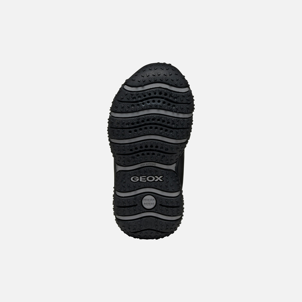 Winter boots BALTIC ABX BABY Dark green/Lime green - image number 6 | GEOX