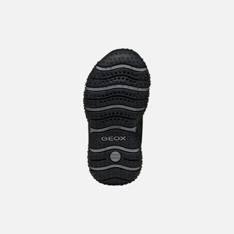 Winter boots BALTIC ABX BABY Dark green/Lime green - image number 6 | GEOX