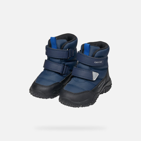 Waterproof boots BALTIC ABX BABY Navy/Royal - image number 7 | GEOX