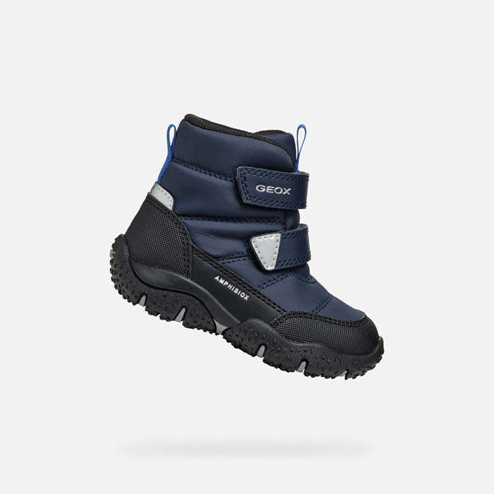 Botas impermeables BALTIC ABX BÉBÉ Azul marino/Azul royal | GEOX