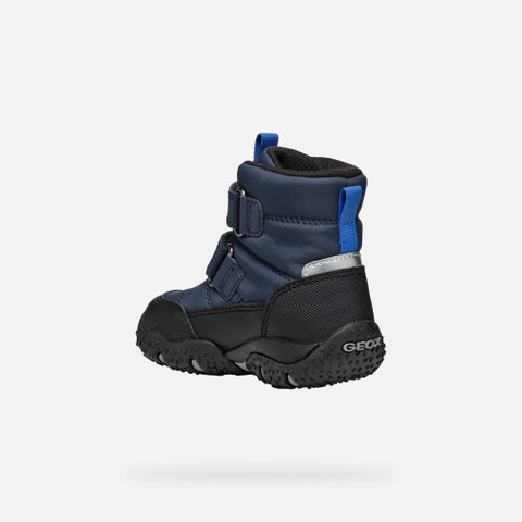 Waterproof boots BALTIC ABX BABY Navy/Royal - image number 3 | GEOX