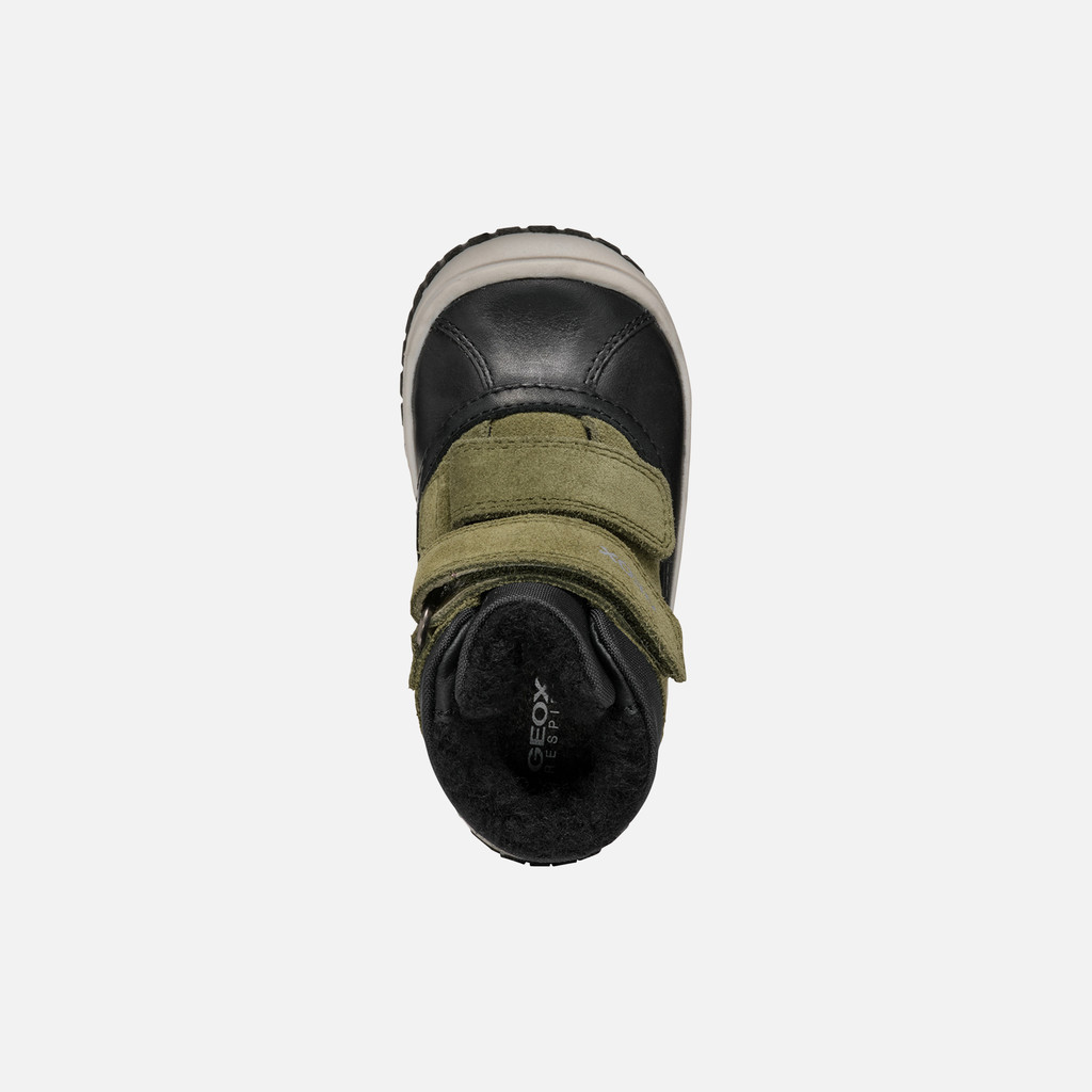 mid calf boots OMAR BABY Black/dark Green - image number 5 | GEOX