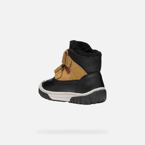 mid calf boots OMAR BABY Black/Curry - image number 3 | GEOX