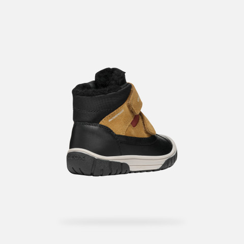 mid calf boots OMAR BABY Black/Curry - image number 4 | GEOX