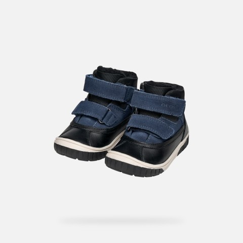Bottillons OMAR   BÉBÉ Noir/Bleu marine - image number 7 | GEOX