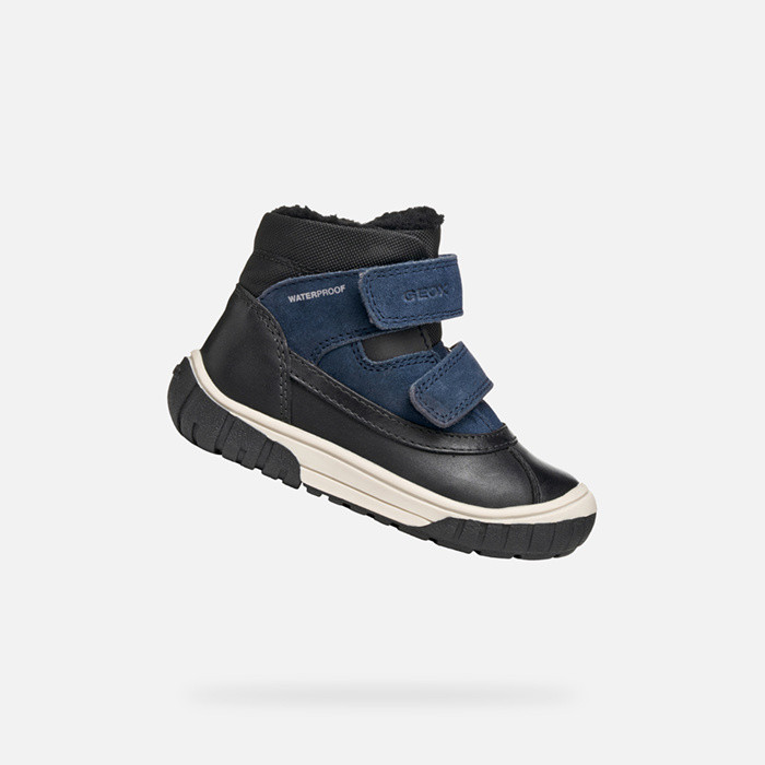 Bottillons OMAR   BÉBÉ Noir/Bleu marine | GEOX