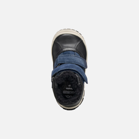 Mid calf boots OMAR BABY Black/Navy - image number 5 | GEOX