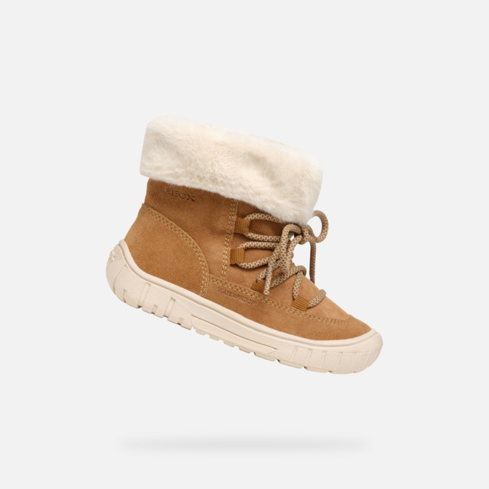 Mid calf boots OMAR   TODDLER Whisky | GEOX