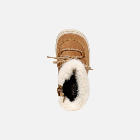 Mid calf boots OMAR TODDLER GIRL Whisky - image number 5 | GEOX