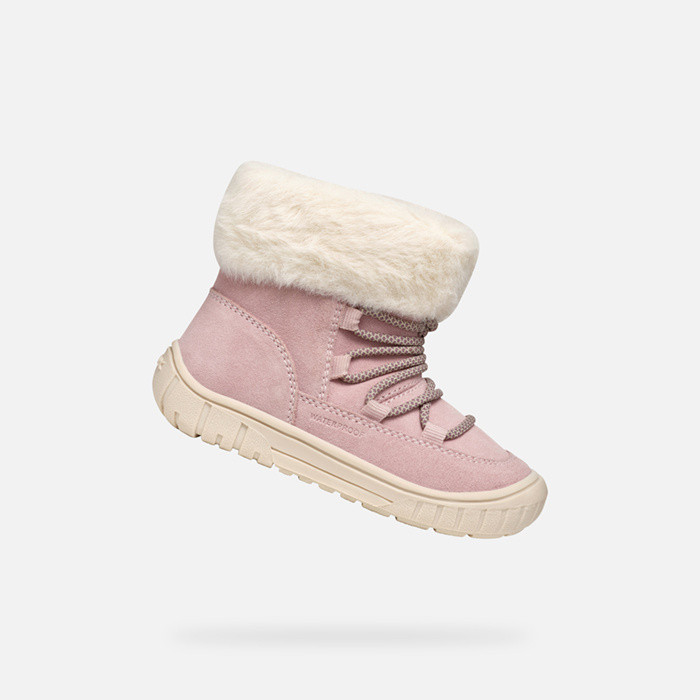 Mid calf boots OMAR   TODDLER GIRL Old Rose | GEOX