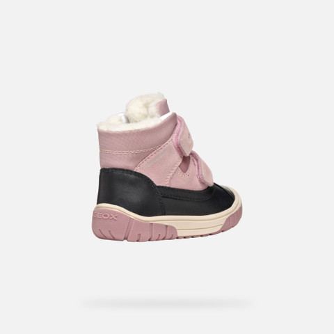 mid calf boots OMAR BABY Black/Rose - image number 4 | GEOX