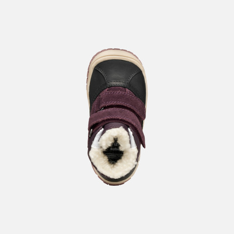 Winter boots OMAR BABY Black/Dark Purple - image number 5 | GEOX