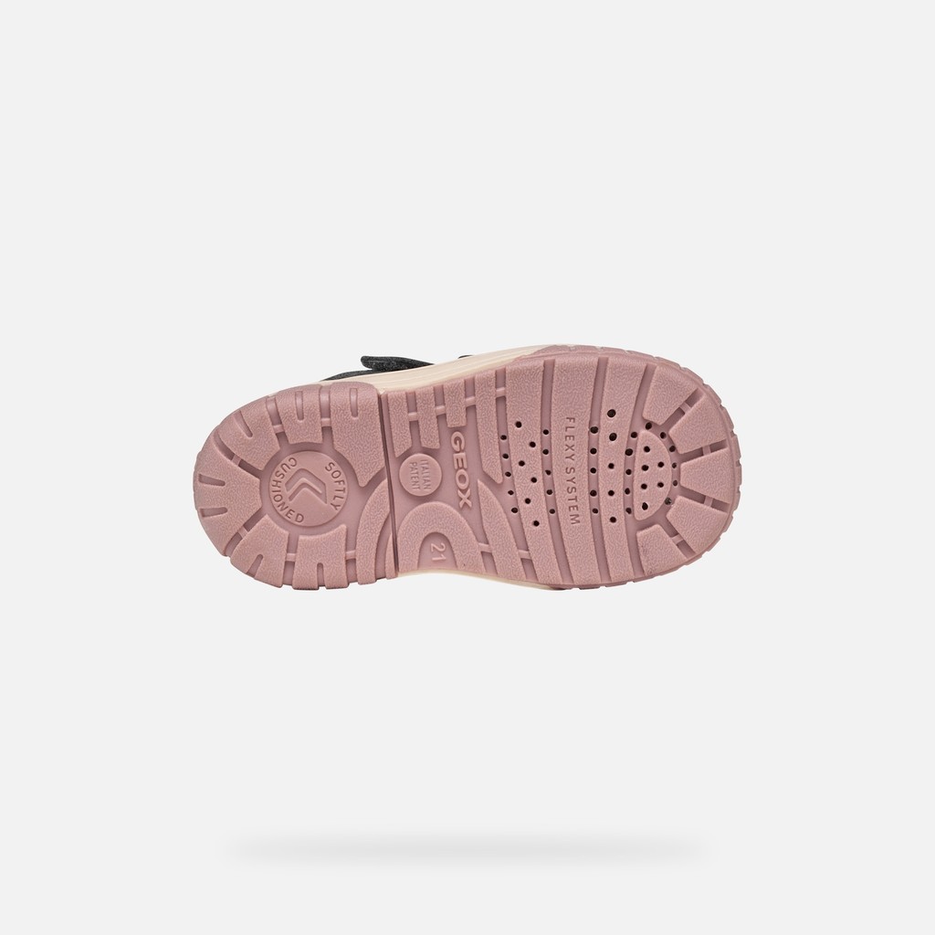 Waterproof ankle boots OMAR   TODDLER Black/Dark Gray - image number 6 | GEOX