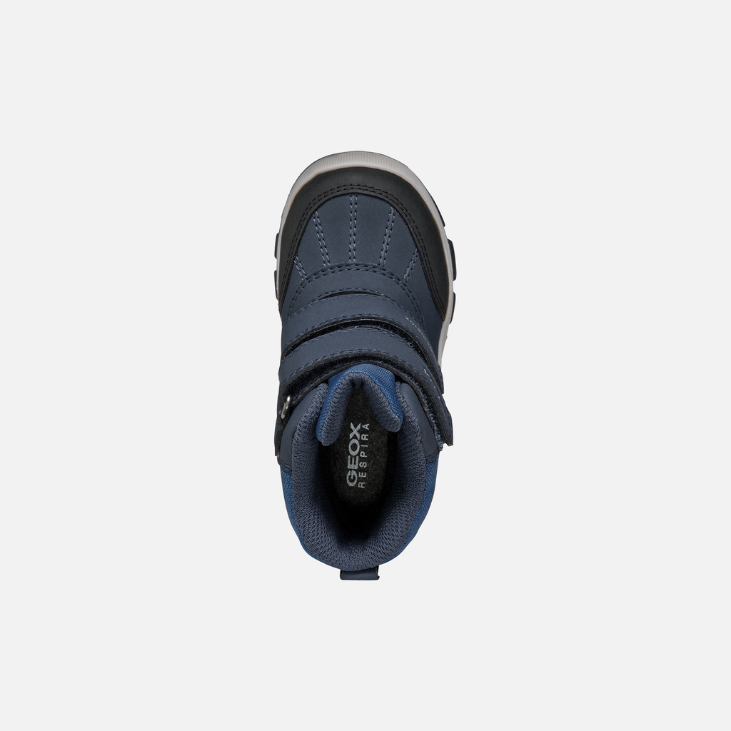 waterproof boots FLANFIL ABX BABY Navy - image number 5 | GEOX