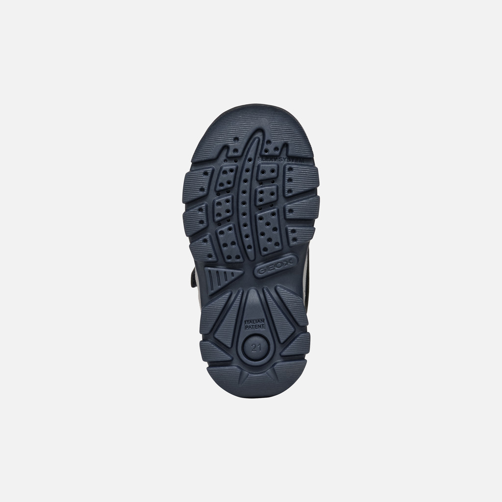 waterproof boots FLANFIL ABX BABY Navy - image number 6 | GEOX