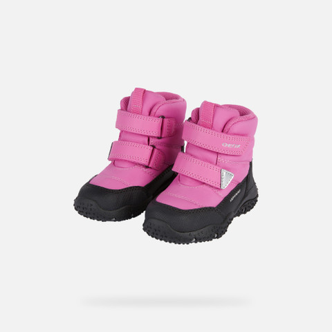 waterproof boots BALTIC ABX BABY Fuchsia/Black - image number 7 | GEOX