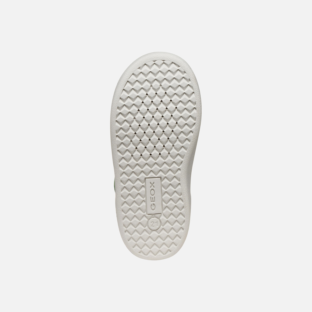 High top sneakers ECLYPER BABY White/Dark Pink - image number 6 | GEOX
