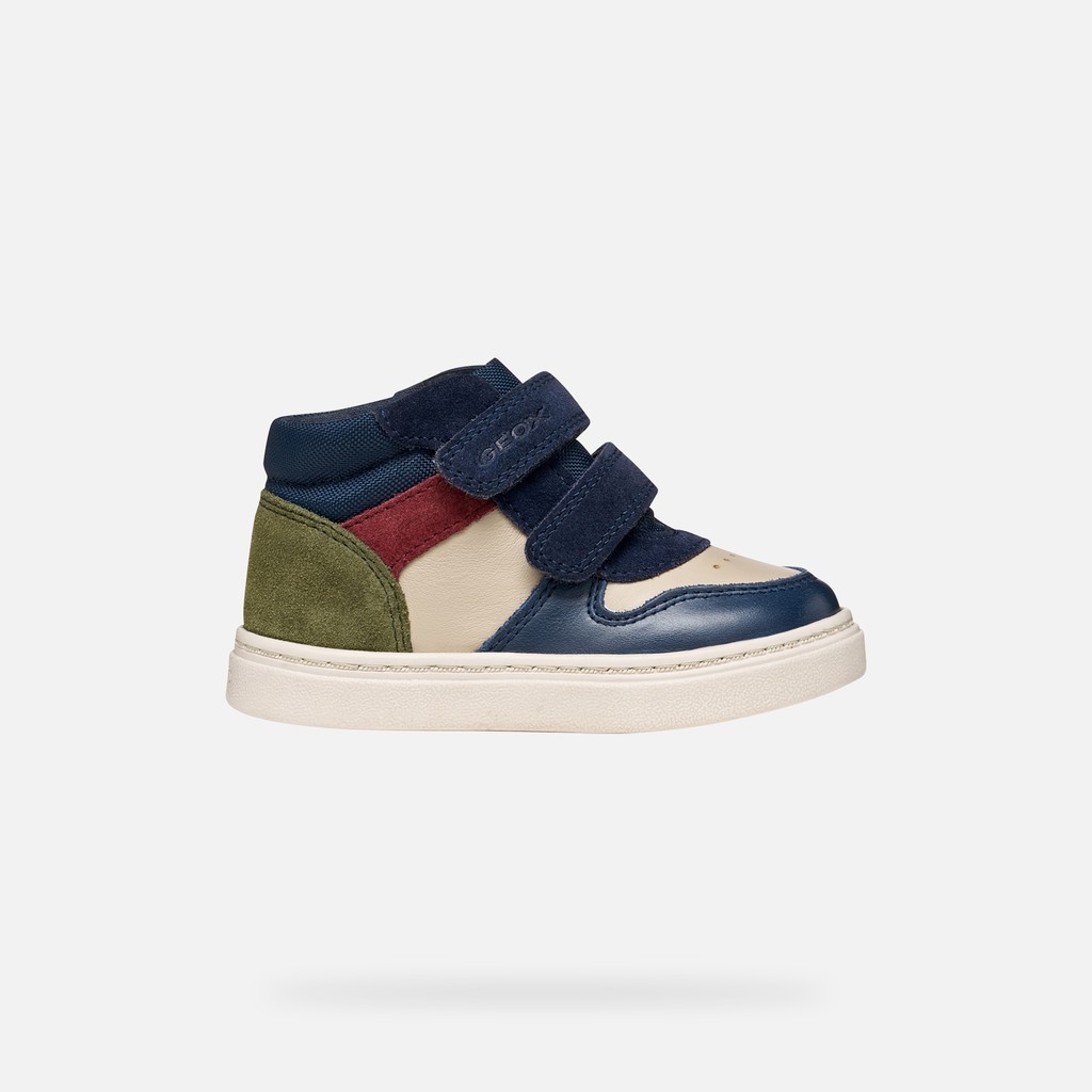 Nashik Petit Garçon Beige/bleu Marine