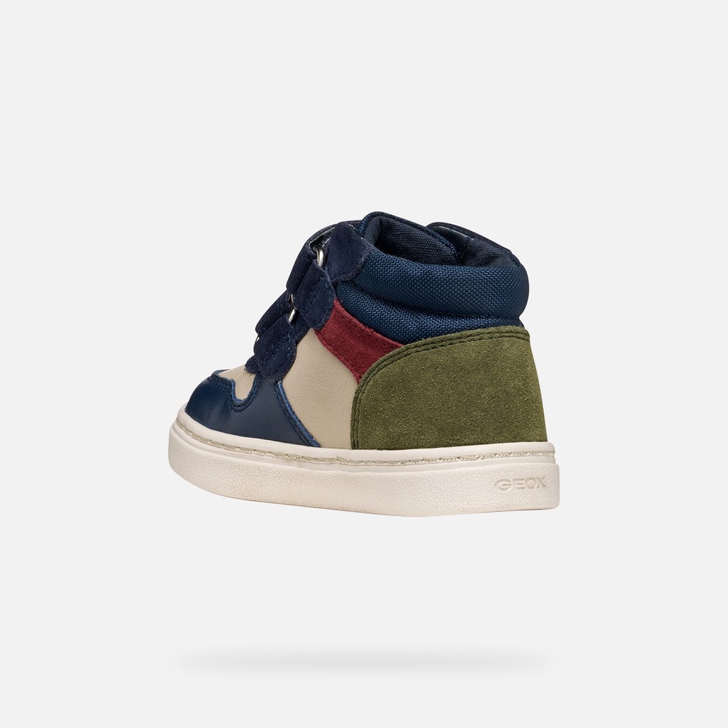 Velcro shoes NASHIK TODDLER BOY Beige/Navy - image number 3 | GEOX