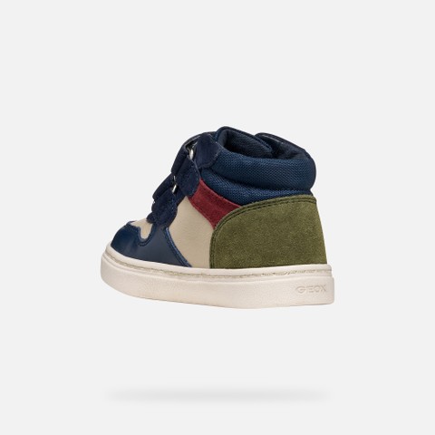 Velcro shoes NASHIK TODDLER BOY Beige/Navy - image number 3 | GEOX