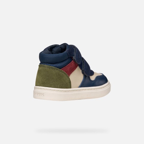 Velcro shoes NASHIK TODDLER BOY Beige/Navy - image number 4 | GEOX